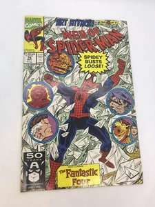 Web of Spider-Man #76  (May 1991 Marvel) featuring The Fantastic Four - Picture 1 of 10