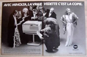 Publicité Papier - Photocopieurs Minolta De 1982 - Photo 1 sur 1