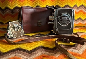 Cámara de película Bell & Howell Filmo Auto-8 - Incluye estuche de cuero, manual y ACS - Imagen 1 de 14