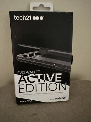 Tech21 iPhone 8 Plus/7 Plus Case EVO Check - Smokey/Black - Image 1 of 4