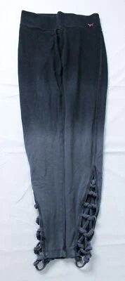 Victoria's Secret Mujer ROSA Yoga Recortado Ombre Leggings AW5 Negro/Gris Talla XS Foto 1 de 4