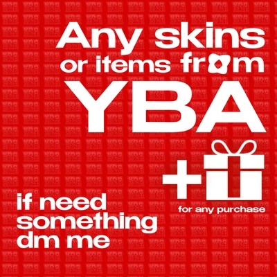 Roblox - YBA / Your Bizarre Adventure - Any Skins Or Items For Cheapest Price!