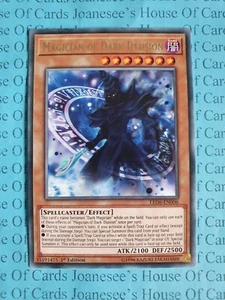 LED6-EN006 Magician of Dark Illusion Rare Yu-Gi-Oh Card 1st Edition New - Picture 1 of 4