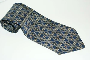 Countess Mara Men's Tie 100% Silk Art Deco Made in USA - Picture 1 of 3