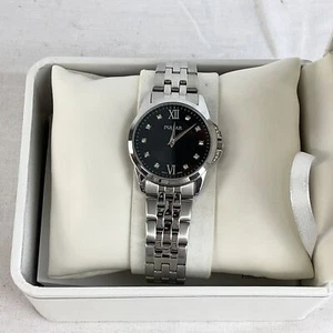 Pulsar Silver Tone Watch Mint Condition VJ20 - X033 - Working (J3)CP#8696 - Picture 1 of 8