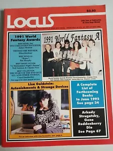 Locus Science Fiction Newspaper Dec 1991 new - Picture 1 of 6