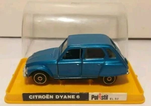POLISTIL AUTO CAR-CITROEN DYANE 6-EL 52-CON SCATOLA/BOX-VINTAGE-MADE IN ITALY - Foto 1 di 7