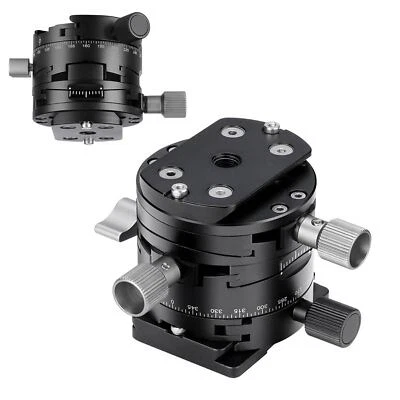 New Leofoto G2 GEAR HEAD 3 In 1 Panoramic Geared Ball head Tripod Head Black - Image 1 of 4