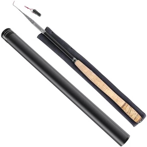 Tenkara Rute, Teleskop Fliegenrute 30T Kohlefaser mit Rutentragetasche - Bild 1 von 6