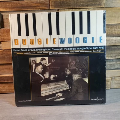 Boogie Woogie 1929-1947 3 LP Record Box Set M61358 Murray Hill New Sealed - Image 1 of 3