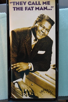 FATS DOMINO 4 CD LONG BOX SET W/ BOOKLET EMI-E-27967842 MINT 1991 Foto 1 de 4
