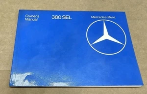 1981 Mercedes Benz W126 300SEL Owner's Manual Book - Picture 1 of 3