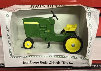 John Deere Model 20 Pedal Tractor By Ertl 1/8 Scale Replica  - Image 1 of 4