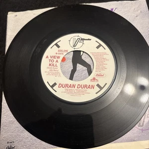 DURAN DURAN / A VIEW TO A KILL /7" VINYL W/PIC SLEEVE - Picture 1 of 4