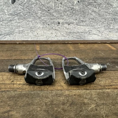 Shimano Dura-Ace PD-7750 Road Clipless Pedals 9/16" SPD-SL Pair 270g Silver - Image 1 of 4