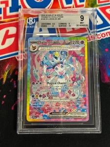 BGS 9 COMO NUEVO Sylveon ex SIR 156/131 | 2025 Pokemon Prismatic Evolution - Imagen 1 de 2