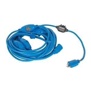 Steelman 6-Outlet 36-Foot Extension Cord with Inline 15A 125V AC Breaker 60357 - Picture 1 of 2