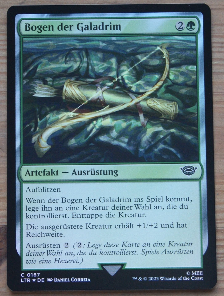 Magic The Gathering  Herr der Ringe  Bogen der Galadrim  167 Foil  DE - Bild 1 von 1