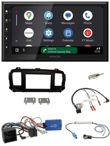 Kenwood DAB Bluetooth USB Lenkrad 2DIN Autoradio für Citroen Spacetourer Jumpy o - Bild 1 von 12