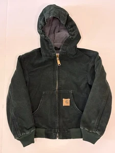 Chaqueta Carhartt Active Forrada de Vellón Juvenil S (6/7) YYJ159 SPC Negra - Imagen 1 de 8