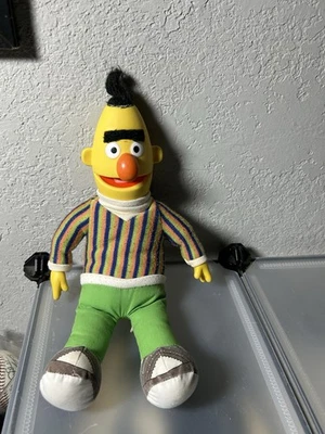 Figura de peluche vintage 1985 Applause Bert and Ernie Sesame Street St Foto 1 de 4