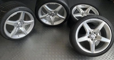 AMG Mercedes SL 230 231 8,5+9,5x19 A2314011602 A2314011702 Alufelgen 5x112 rims - Bild 1 von 4