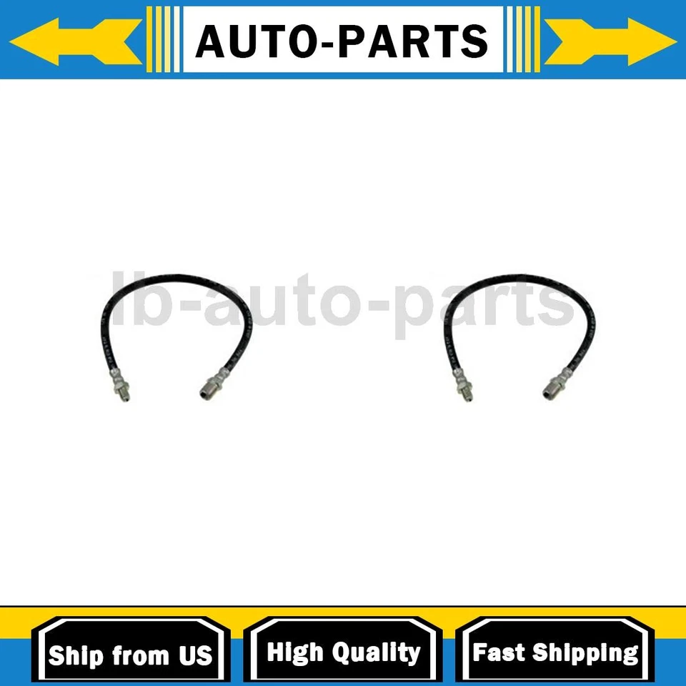 2x Manguera de freno delantera para International Harvester 1310 5,7 L 1971-1973 Foto 1 de 4