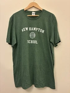 Port&Company Men's New Hampton School Be The 1 Polyester Blend T-Shirt Green XL - Picture 1 of 4