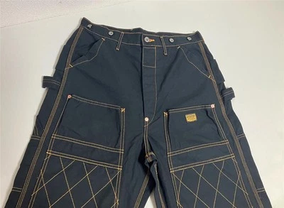 Kapital Light Canvas LUMBER Pants black new - Image 1 of 4