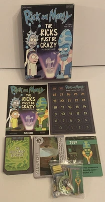 Rick And Morty The Ricks Must Be Crazy Multiverse Card Game - Cryptozoic - Image 1 of 4
