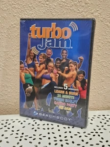 Turbo Jam Beachbody 5 Rockin Workouts (DVD, 2005) NEW & SEALED - Imagen 1 de 2