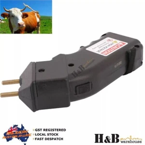NEW Handheld Cattle Prodder Stock Prod 4000V Electric Shock Livestock Cow Pig AU - Picture 1 of 7