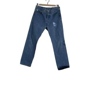 Vintage Levi’s 501-0115 Jeans W33 L30 Made In USA 100 Cotton Stone Washed Denim - Picture 1 of 22