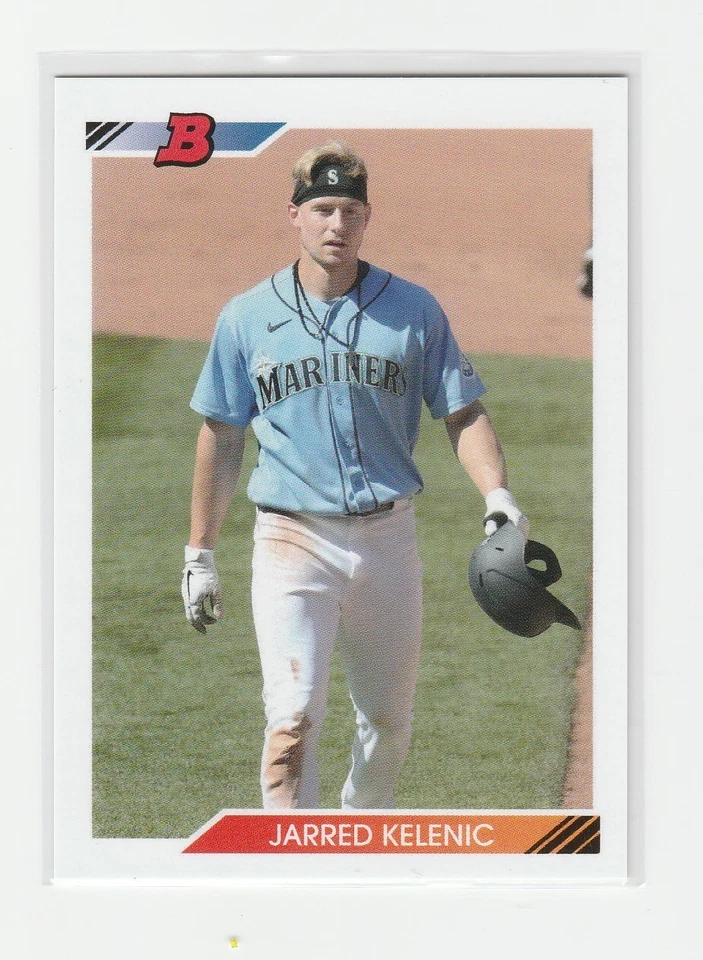 2020 Bowman Heritage Image Variation SP Jarred Kelenic #BHP-94 Mariners - Image 1 of 1