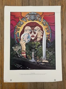 Vintage 1995 Courtney Davis The Great Goddess Print - 25" x 19" - Picture 1 of 11
