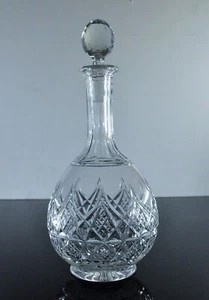 LARGE CRYSTAL WINE OR WATER WHISKY CARAFE SIZE MODEL COLBERT BACCARAT SIGN - Picture 1 of 24