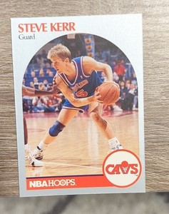 1990 NBA Hoops Steve Kerr Card #75 Cleveland Cavaliers!!!!!!