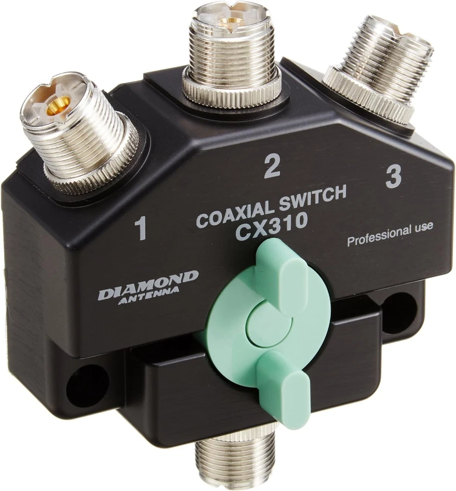 Diamond CX310A 3 Position Coax Antenna Switch 1500w From Japan