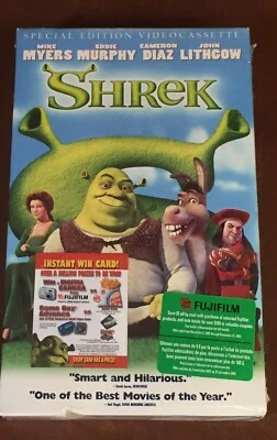 SHREK (2001) Special Edition Big Box VHS BRAND NEW SEALED With Stickers - Image 1 of 4