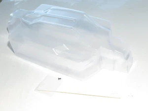 ASC80950 TEAM ASSOCIATED RC8B4.1E BUGGY CLEAR BODY SHELL WITH WINDOW MASKING - Picture 1 of 1