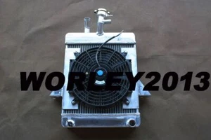 Radiador de aluminio + ventilador para Triumph GT6 1968-1973 - Imagen 1 de 6