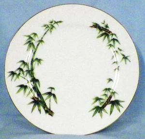 Hira Tah-Kay Salad Plate Fine China Japan Bamboo Vintage Dinnerware - Picture 1 of 4