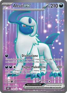 Pokemon TCG GCC Absol ex OBF 214/197 Italian EXC/NM Obsidian Flames FA - Imagen 1 de 1