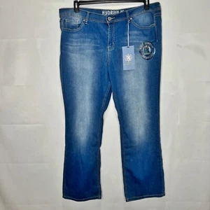 NWT Hydraulic Woman’s Jeans sz 20 Nolita Slim Boot Curvy High Waist Medium Wash - Picture 1 of 12