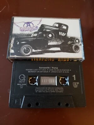 Aerosmith - Pump (Cassette) (Geffen Records) - Image 1 of 2
