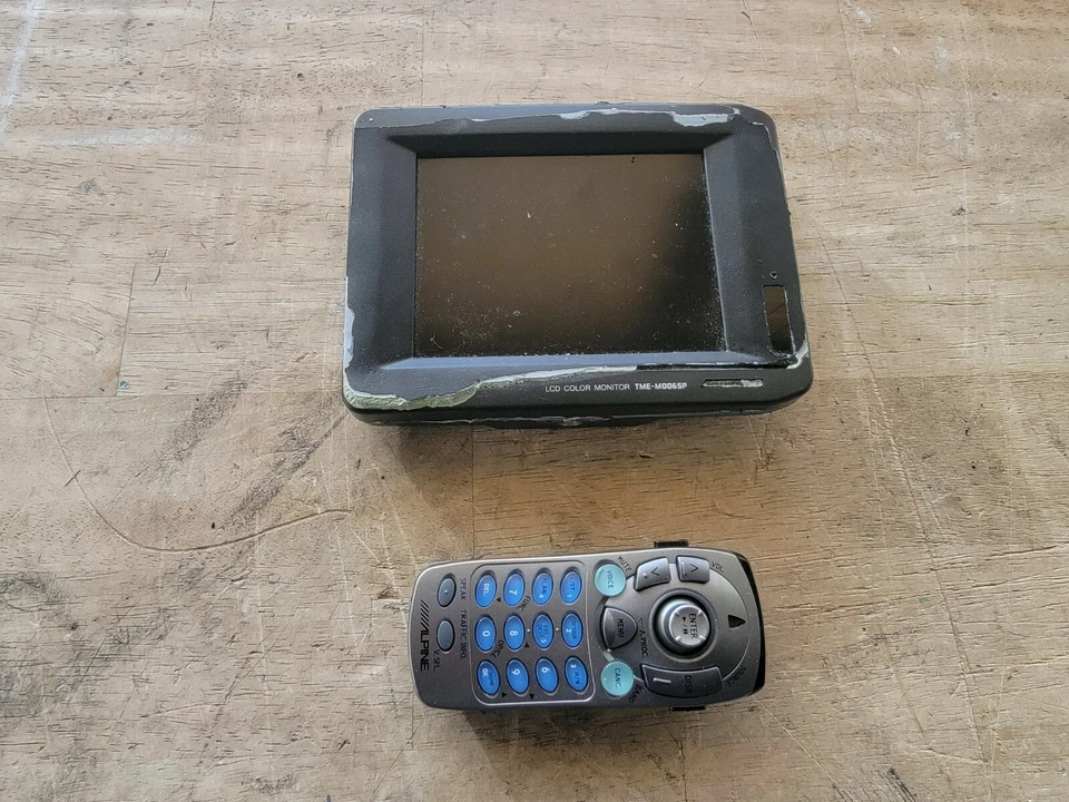 alpine Tme-m006sp LCD Monitor - Image 1 of 4