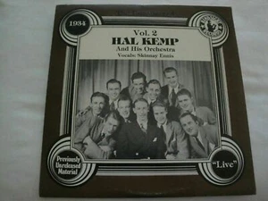 The Uncollected Hal Kemp and His Orchestra, Vol 2 (1934) VINYL LP ALBUM 1980 - Picture 1 of 2