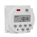 Programmable Time Relay Switch Household Use 8 ON/OFF Settings Manual Control