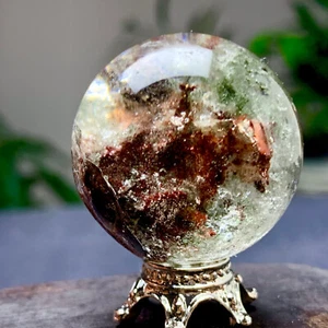 Sfera Cristallo Quarzo Giardino 30G Naturale Bellissima Qualità Superiore Restauro - Foto 1 di 23