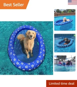 Dog Pool Float Inflatable Dog Floats for Pool Dog Floaties Swimming Pool Floa... - Picture 1 of 9